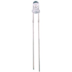 Super Bright Red 5mm LED 4000 mcd 100 Piece Kit with Voltage Dropping Resistors